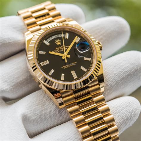 rolex day date gold 40mm|Rolex Day-Date gold price.